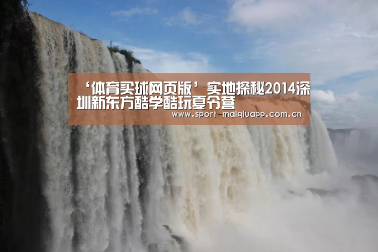 ‘体育买球网页版’实地探秘2014深圳新东方酷学酷玩夏令营(图3) 体育买球app